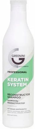 Greenini Professional Hair Szampon Do Włosów Keratin System 500 ml
