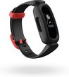 Fitbit Ace 3 Activity Tracker for Kids with Animated Clock Faces, Up to 8 days battery life & water resistant up to 50 m ,Black/Red