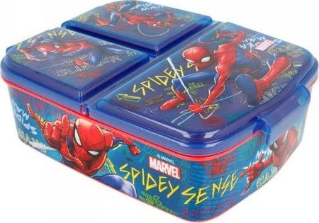 Spiderman Lunchbox Z Przedziałkami