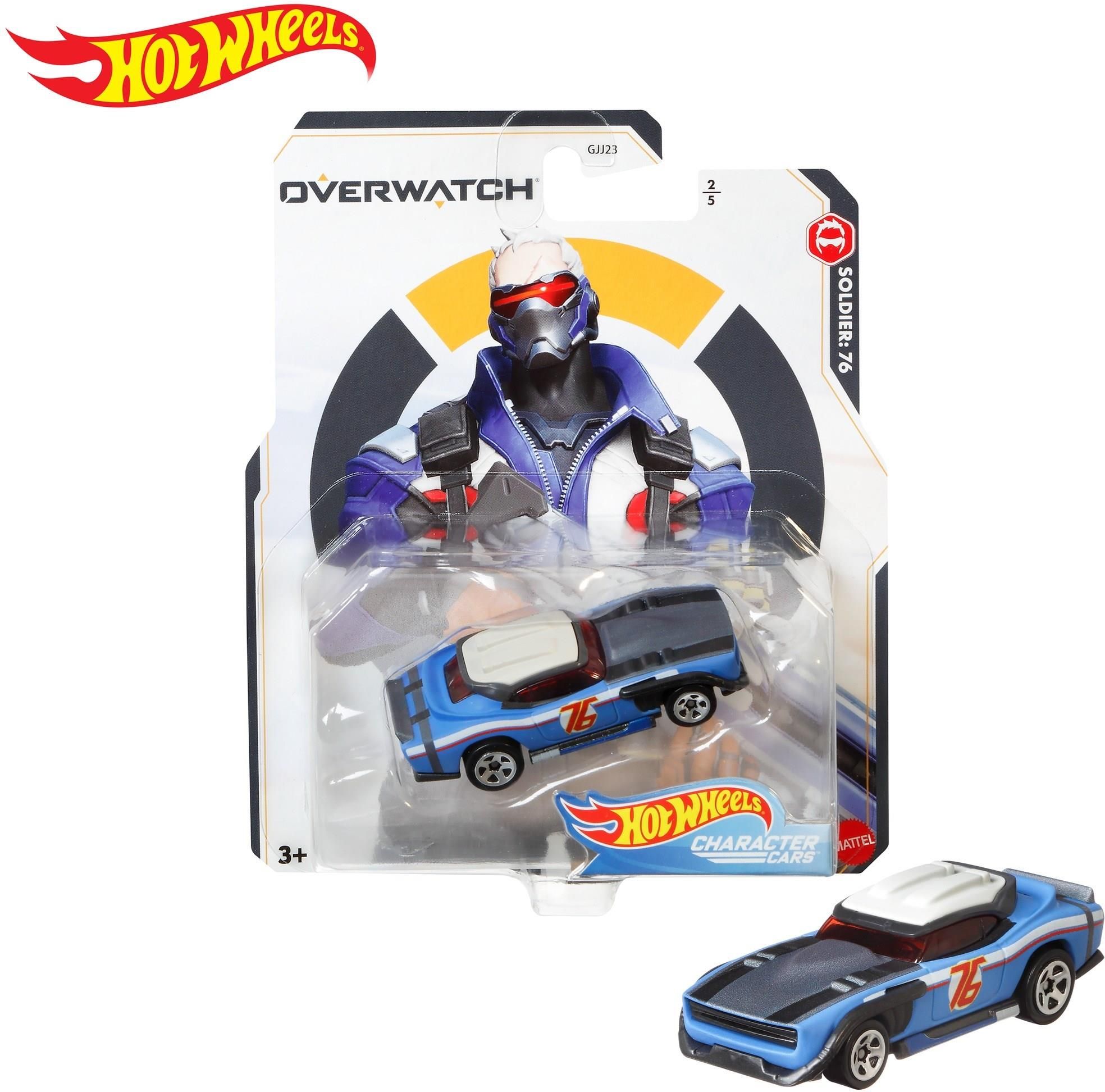 Hot Wheels Overwatch Charakter-Autos Im Maßstab 1:64 – Offizielles Sammler-Spielzeug Für Kinder Ab 3 Jahren