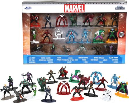 Jada Toys Zestaw 20 Metalowych Figurek Marvel