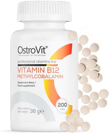 OSTROVIT - Witamina B12 Metylokobalamina 200 tabl 