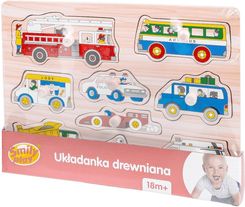 Zdjęcie Smily Play Układanka drewniana  pojazdy - Śrem
