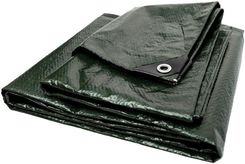 Plandeka Zabezpieczająca Pe 4x5m 70 G/M2 Zielono-Niebieska Z Oczkami