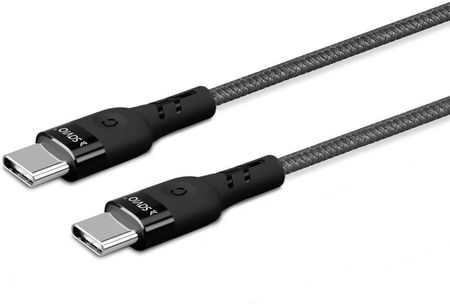 Savio Kabel typ C - USB typ C QC 3.0 PD Czarny 1m (CL-150)