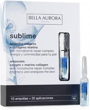 Bella Aurora Sublime Ampoluse Oxygen + Marine Collagen Kuracja Do Twarzy W Ampułkach 20 ml