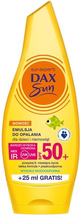 Dax Sun Emulsja do opalania dla dzieci i niemowląt SPF50 175ml
