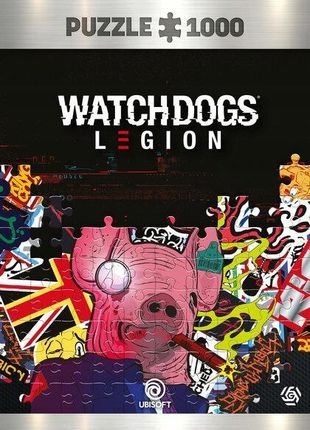 Good Loot Puzzle Watch Dogs Legion Pig Mask 1000el.