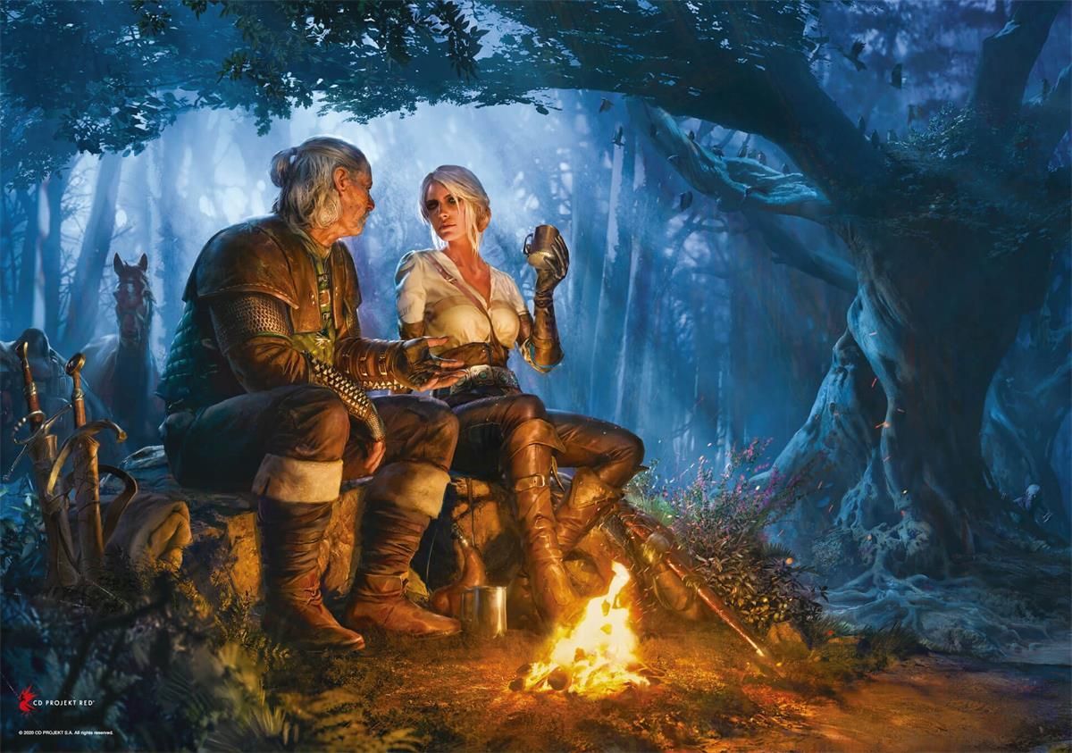 Good Loot Puzzle The Witcher (Wiedźmin) Journey Of Ciri 1000el.