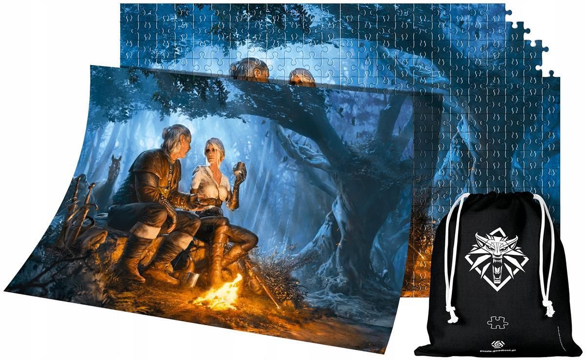 Good Loot Puzzle The Witcher (Wiedźmin) Journey Of Ciri 1000el. - zdjęcie 4 Good Loot Puzzle The Witcher (Wiedźmin) Journey Of Ciri 1000el.
