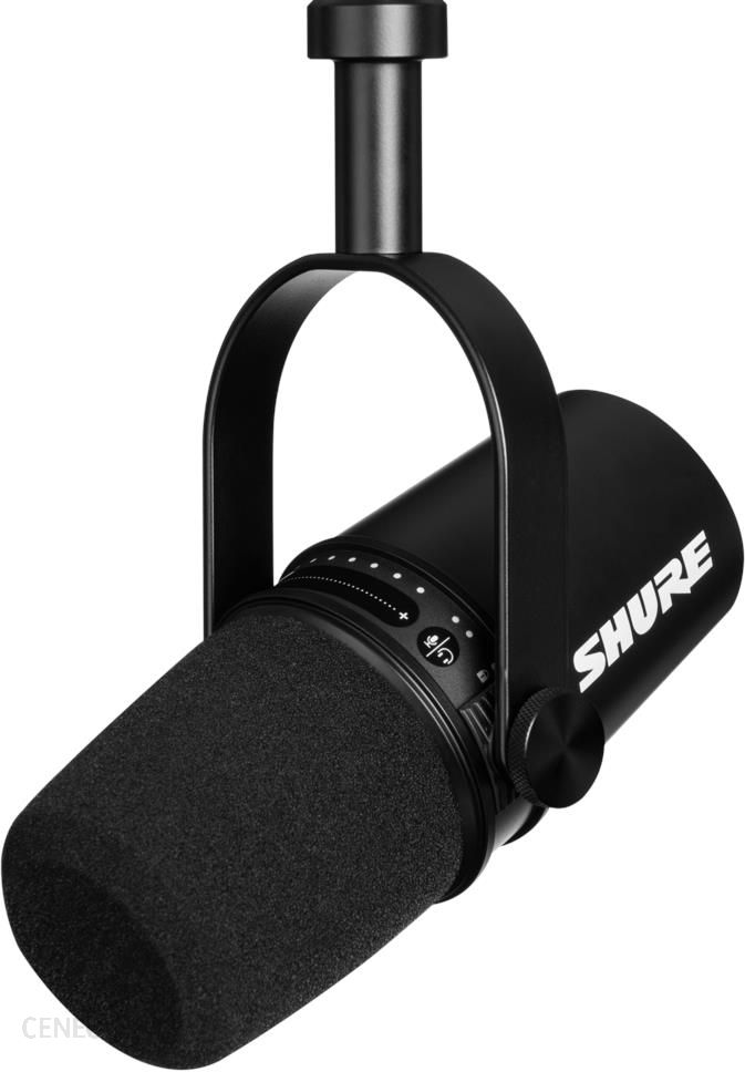 SHURE MV7-K - czarny mikrofon dynamiczny