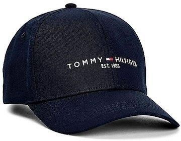 Czapka z daszkiem Tommy Hilfiger Established Granatowa
