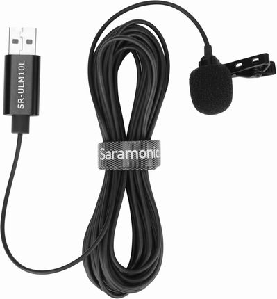 Mikrofon krawatowy Saramonic SR-ULM10L ze złączem USB