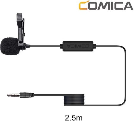 Mikrofon krawatowy Comica CVM-V01SP Mini Jack 3.5mm 2,5m