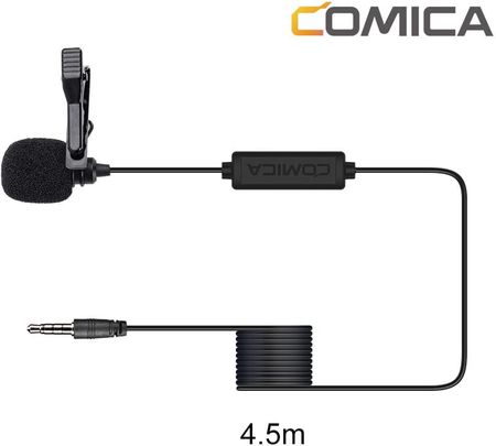 Mikrofon krawatowy Comica CVM-V01SP Mini Jack 3.5mm 4,5m