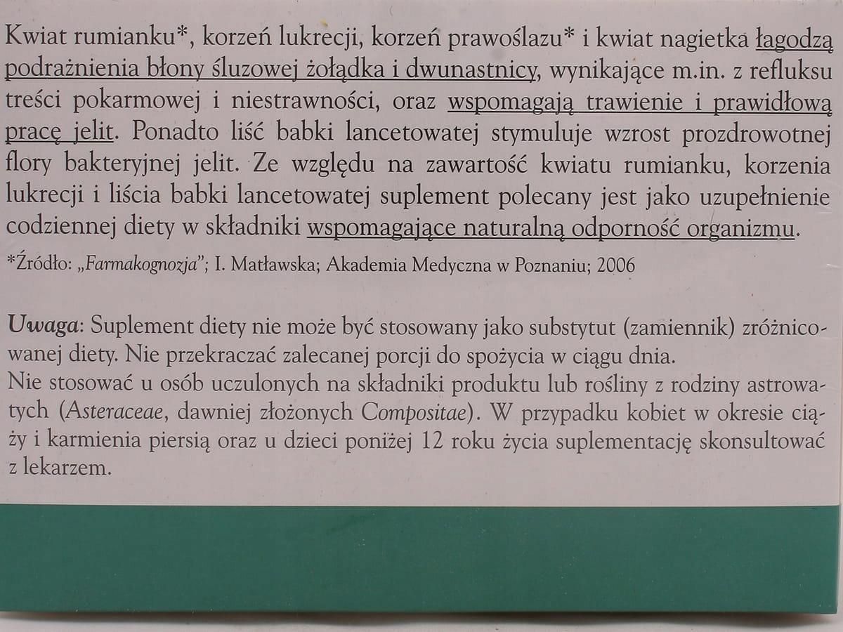 Bonimed Gastrobonisan 25 sasz. 100g - zdjęcie 2 Bonimed Gastrobonisan 25 sasz. 100g