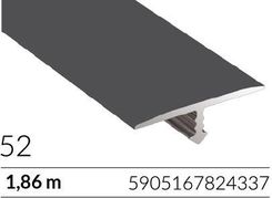 Zdjęcie Arbiton Cs22 Antracyt Cs52 Profil Dylatacyjny Do Łącznia O Tym Samym Poziomie 1,86M - Zakopane