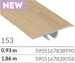 Zdjęcie Arbiton Cs30 Dąb Yankee W153 Profil Uniwersalny Do Łącznia O Tym Samym I Różnym Poziomie 1,86M - Krapkowice