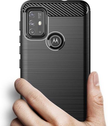 Erbord Etui Karbon do Motorola Moto G10/G30 Black