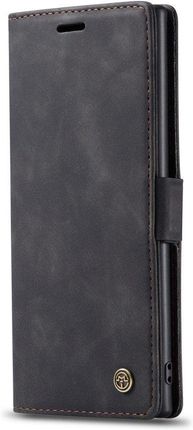 Caseme Etui do Samsung Galaxy Note 10 Plus/5G Leather Wallet Case Black