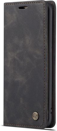 Caseme Etui do Samsung Galaxy S7 Edge Leather Wallet Case Black