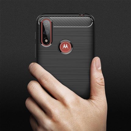 Erbord Etui Karbon do Motorola Moto E7 Power Black