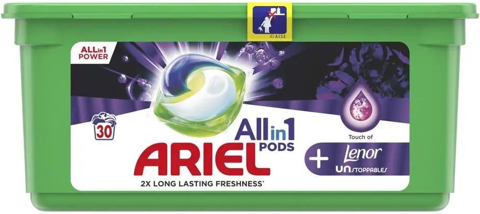 Ariel All-in-1+ Lenor Unstoppable kapsułki do prania 30 szt. Deli2 - Twoje  Delikatesy internetowe