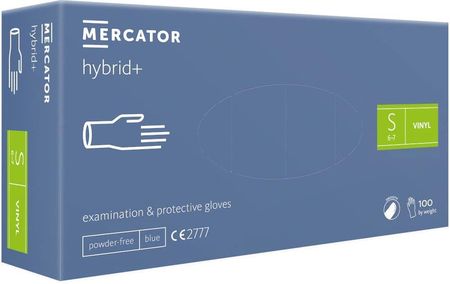 Mercator Medical Rękawice Hybrid+ S 100szt.