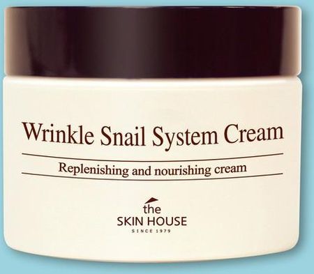 Krem The Skin House Wrinkle Snail System Cream Przeciwzmarszczkowy Z Mucyną Ślimaka na dzień i noc 50ml