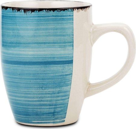 Nava Kubek Ceramiczny Z Uchem Faded Blue Do Picia Kawy Herbaty 355Ml