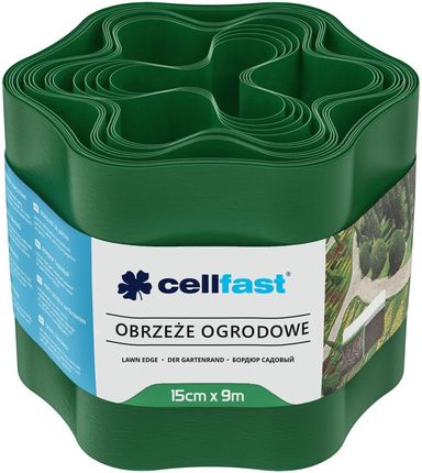 Cellfast Obrzeże ogrodowe 15cm Zielone 9m (30002H)