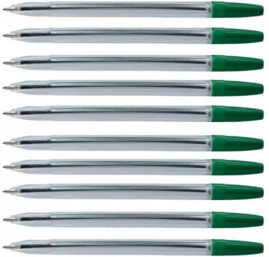 Długopis Office Products 1,0Mm Zielony 10szt.