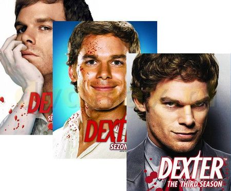 Dexter sezony 1+2+3 Pakiet (12DVD)