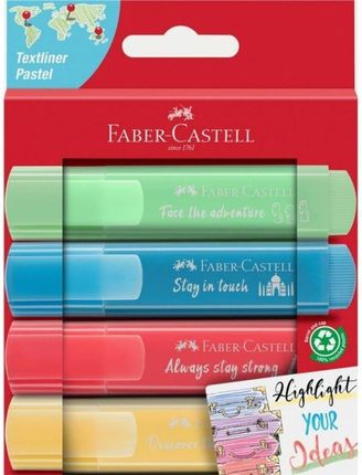 Faber-Castell Zakreślacz Pastelowy 8 Kolorów Faber Castell