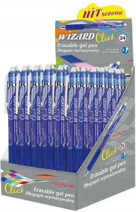 Titanum Długopis Wymazywalny Wizard 0.7 Niebieski 24Szt. 400932