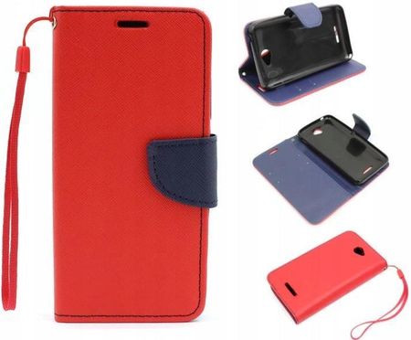Etui Case Fancy Do Sony Xperia E4 E2104 Czerwony
