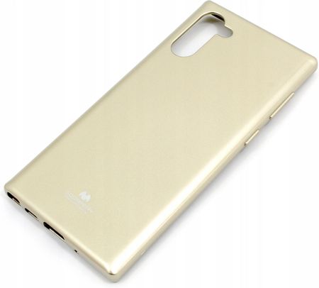 ETUI JELLY MERCURY do Samsung Note 10 N970 złote