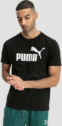 Męska Koszulka Puma T Shirt Bawełniana Czarna - Ceny i opinie T-shirty i koszulki męskie HEHN