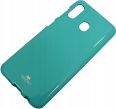 Etui Guma Mercury Do Samsung A20 A205 Miętowy