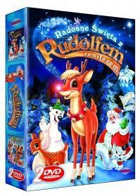 Radosne Święta z Rudolfem: Czerwononosy renifer / Czerwononosy renifer i wyspa zaginionych zabawek BOX (2DVD)