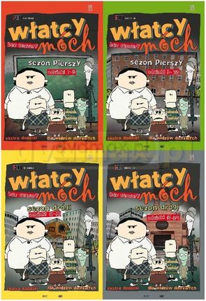 Włatcy Móch sezony 1 i 2 odcinki 1-24 Pakiet (4DVD)