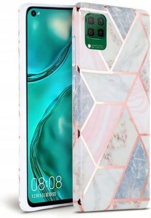 TECH-PROTECT MARBLE do Huawei P40 LITE PINK