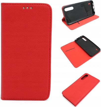 Etui Magnet Na Bok Do Xiaomi Mi9 Lite Czerwony