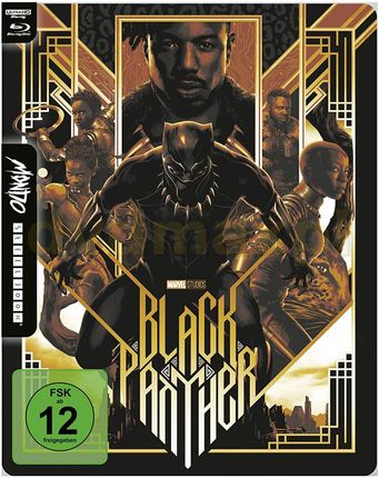 Black Panther (Czarna Pantera) (steelbook) [Blu-Ray 4K]+[Blu-Ray]