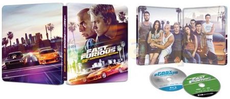 The Fast and the Furious (Szybcy i wściekli) (steelbook) [Blu-Ray 4K]+[Blu-Ray]