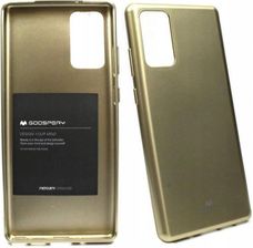 Mercury Etui Guma Do Samsung Note 20 N980 Złoty