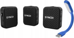 Synco g1 a2 bezprzewodowy system mikrofonowy 2,4 ghz - 2 odbiorniki