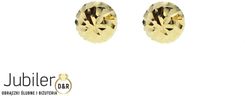 Zdjęcie Jubiler D&R Kolczyki złote pr.585 (K133) - Łódź