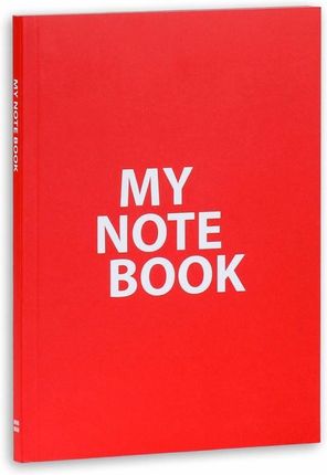 Notes My Note Book Czerwony 15X21Cm Książki