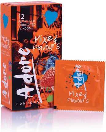 Pasante Adore Mixed Flavours Prezerwatywy Smakowe 12szt.